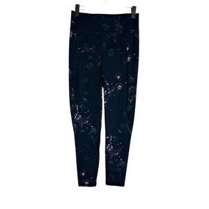Sweaty Betty The Zero Gravity 7/8 Legging Floral Size Small